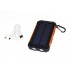 Купить аккумулятор внешний для телефона, планшета, похода, путешествия с солнечной батареей KS-is (KS-244BR) 7800 мАч