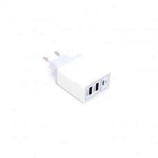 Универсальное зарядное устройство USB QC3.0 от электрической сети Qilli (KS-365)