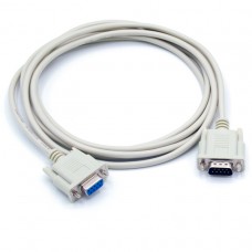 Купить консольный COM кабель RS-232 для последовательного соединения с разъемами DB9 Male, Female KS-is (KS-366-1.5) 1.5 метра