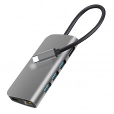 Купить док станцию USB- C 11 в 1 KS-is (KS-450)