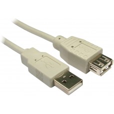 Купить кабель удлинитель USB 2.0 AM-AF KS-is (KS-455)