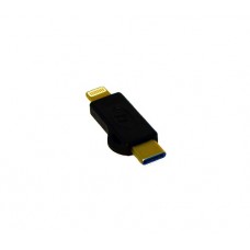 Адаптер micro USB в USB-C Lightning KS-is (KS-318)