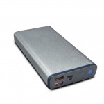 Универсальная батарея power bank KS-is (KS-316 Black/Silver/Grey) 30000мАч, USB x2, QC3.0