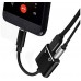 Купить кабель USB Type C в AUX 3.5мм с портом зарядки KS-is (KS-389)