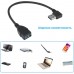 Купить угловой USB 3.0 кабель адаптер Male в Female KS-is (KS-402)