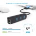 Купить адаптер USB 3.0 Gigabit LAN c хабом USB на 3 порта KS-is (KS-405)