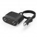 Купить разветвитель гнезда прикуривателя на 2 c USB портами QC4.0+, QC3.0 KS-is (KS-437)