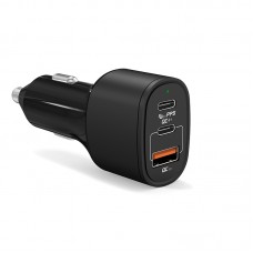 Купить автомобильное зарядное устройство USB QC4.0+ KS-is (KS-438)