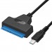 Купить адаптер IDE SATA USB-C 3.1 для 2.5" дисков SSD HDD KS-is (KS-448)